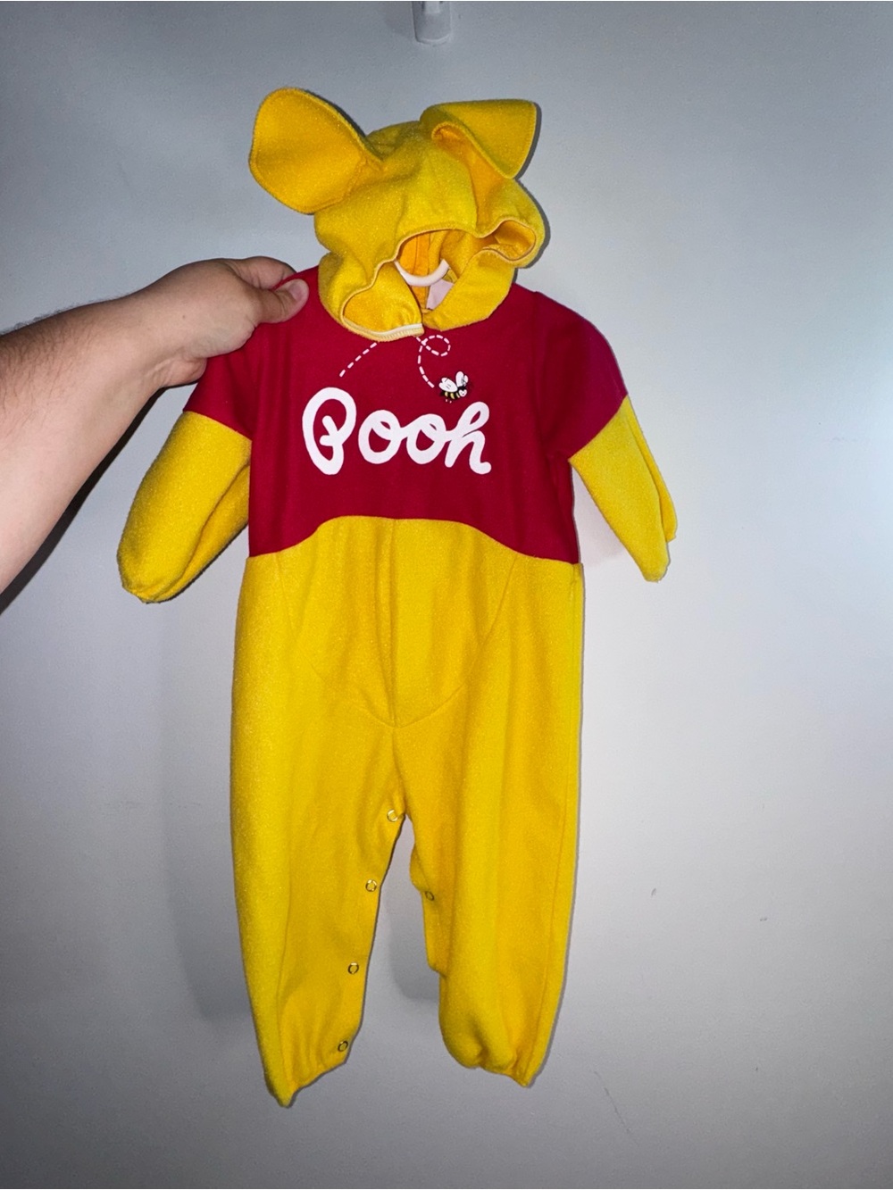 Vintage Disney Store Winnie the Pooh Infant Costume 12-24M Made USA